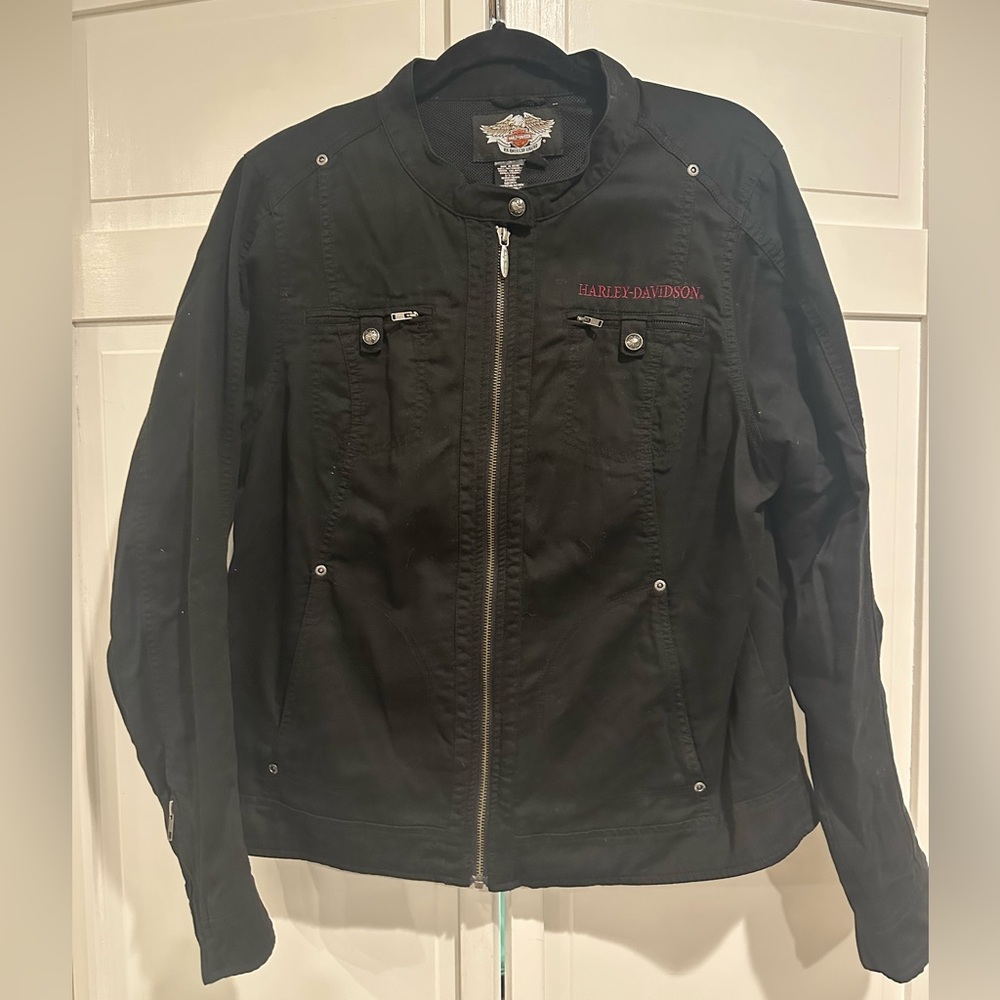 Harley-Davidson Black Cotton Jacket
